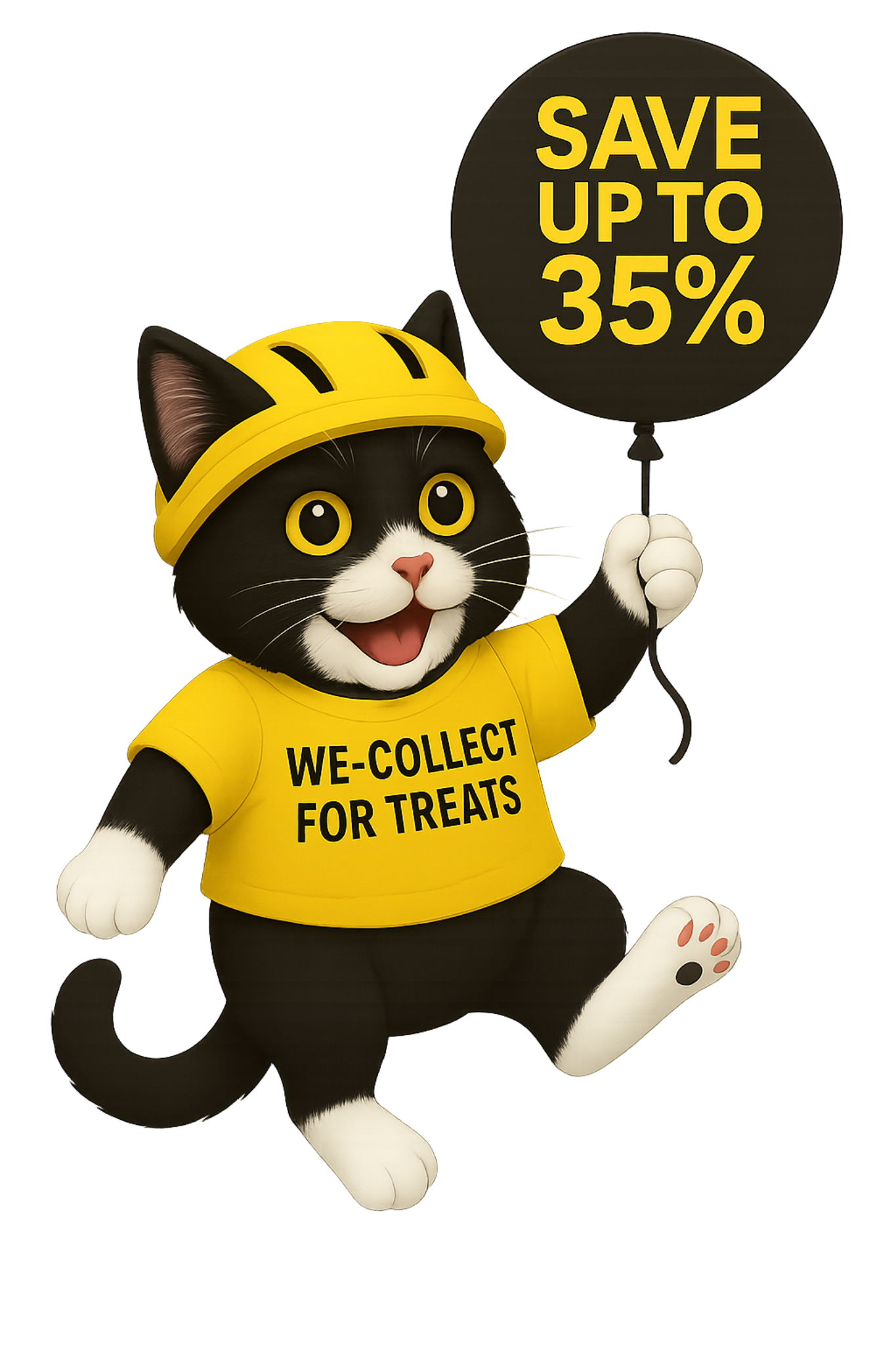 Save up to 35 percent with WE-COLLECT